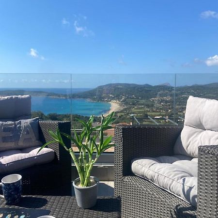 Haut De Villa - Vue Mer Avec Coucher De Soleil Cargèse Exteriér fotografie